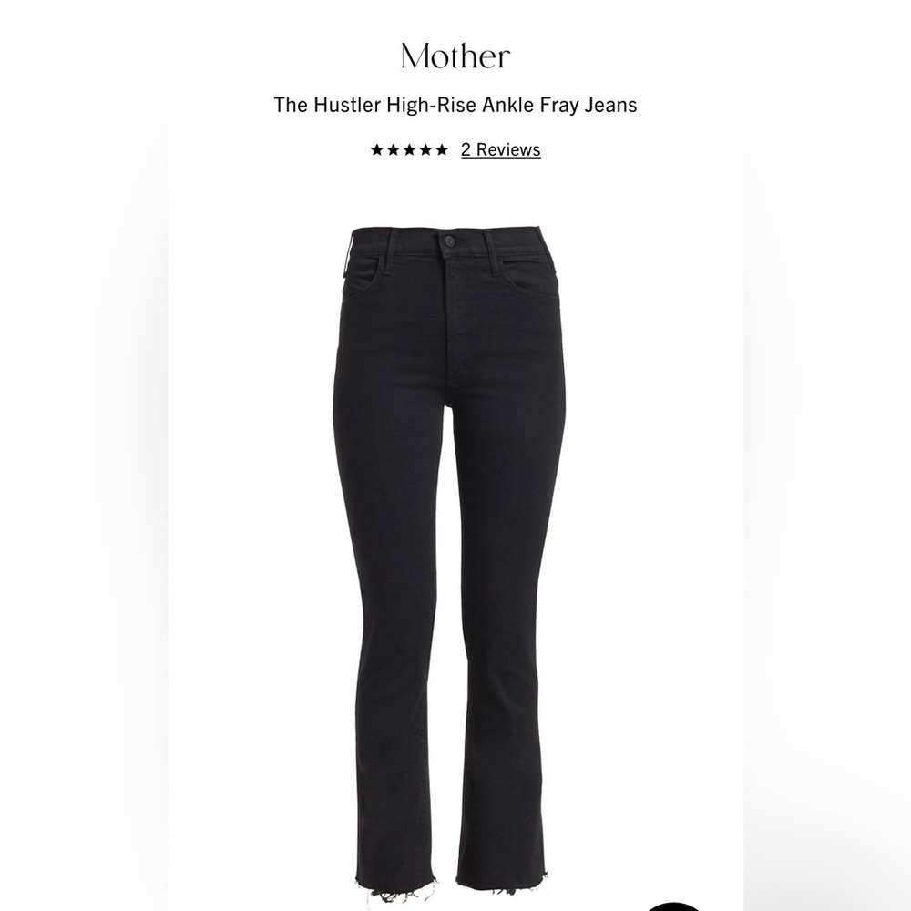 Mother Hustler Ankle Fray